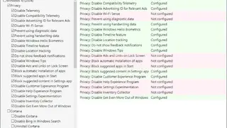 Privatezilla screenshot