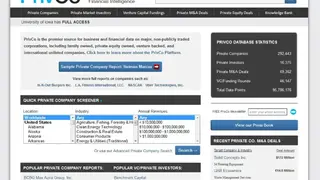 PrivCo screenshot