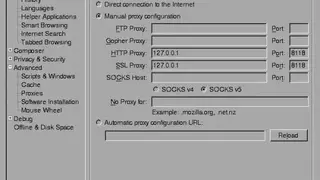 Privoxy screenshot