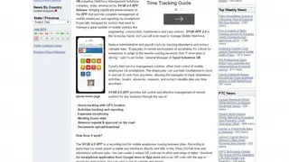 PRLog screenshot