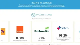 Proactivanet screenshot