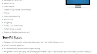 Proactive Car Rental System screenshot