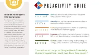 ProActivity Suite screenshot