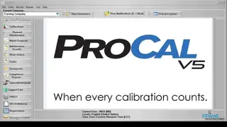 ProCalV5 screenshot