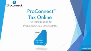 ProConnect Tax Online screenshot