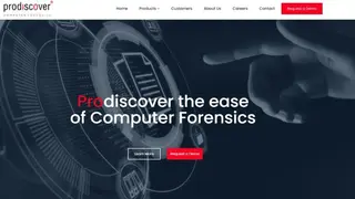 ProDiscover Forensic screenshot
