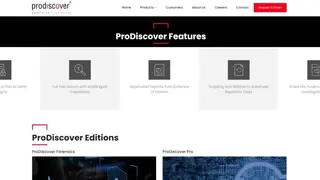 ProDiscover Forensic screenshot