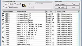Product Key Explorer screenshot