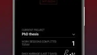Productivity Challenge Timer screenshot