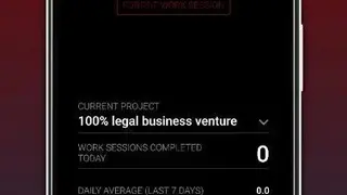 Productivity Challenge Timer screenshot