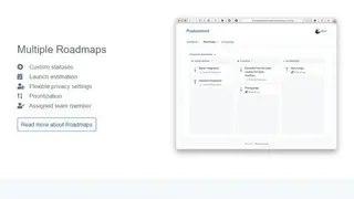 Productroad screenshot