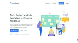 Productroad screenshot