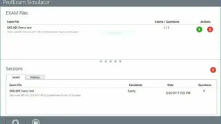 ProfExam Creator & Player screenshot