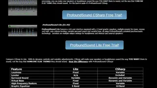 ProfoundSound CSharp screenshot
