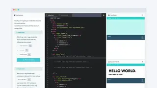 Progate screenshot