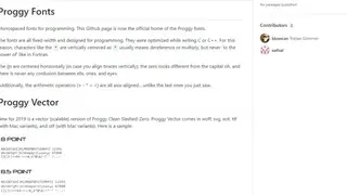 Proggy Clean screenshot