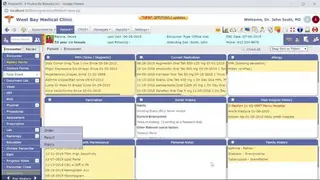 PrognoCIS EMR screenshot