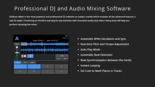 Program4Pc DJ Audio Editor screenshot