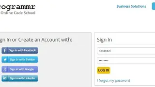 Programmr screenshot