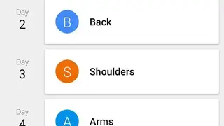 Progression Workout Tracker screenshot