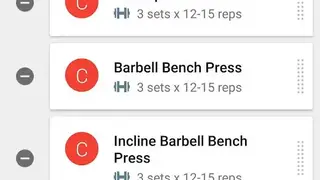 Progression Workout Tracker screenshot