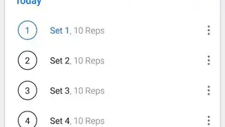 Progression Workout Tracker screenshot