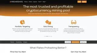 Prohashing screenshot