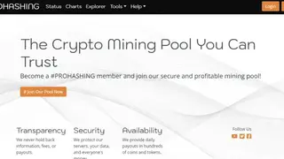 Prohashing screenshot