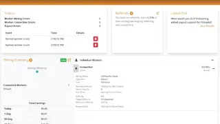 Prohashing screenshot