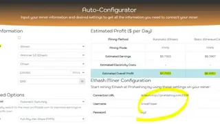 Prohashing screenshot