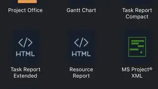 Project Office: Gantt chart screenshot