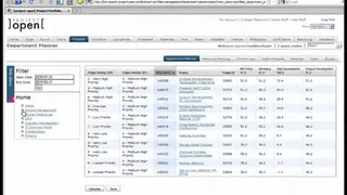 Project Open screenshot