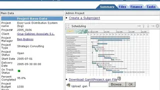 Project Open screenshot