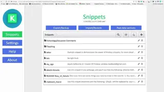 ProKeys screenshot