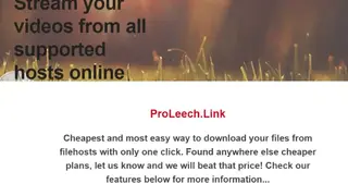 Proleech screenshot