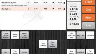 Prolific POS screenshot