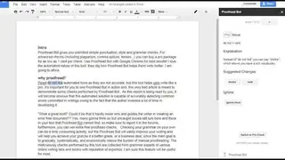 Proofread Bot screenshot
