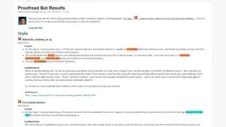 Proofread Bot screenshot