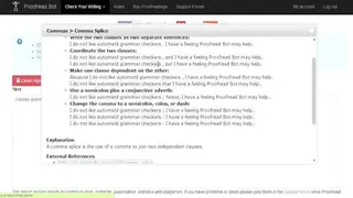 Proofread Bot screenshot