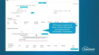 Propertyware screenshot