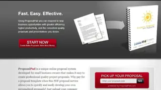 ProposalPad screenshot