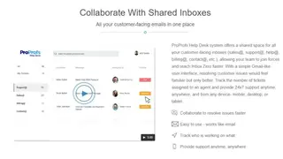 ProProfs Help Desk screenshot