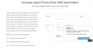 ProProfs Help Desk screenshot
