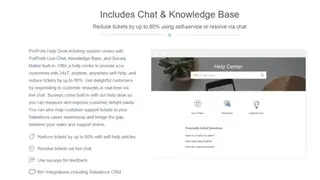 ProProfs Help Desk screenshot