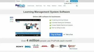 ProProfs LMS screenshot