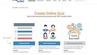 ProProfs Quiz Maker screenshot