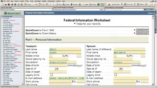 ProSeries Tax screenshot