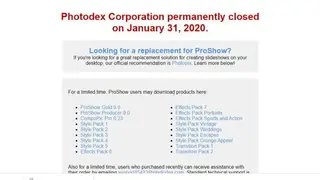 Proshow Gold screenshot