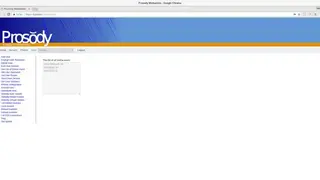 Prosody screenshot