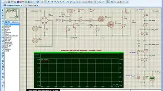 Proteus PCB design screenshot